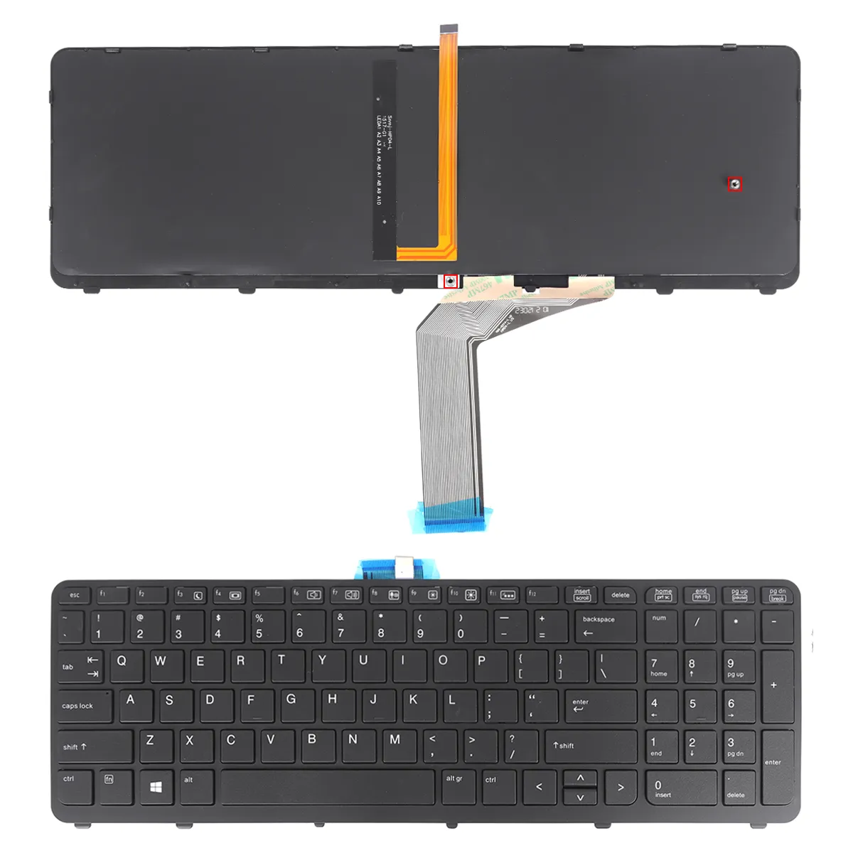 Picture of HP ZBook 15 17 G1 G2 BLACK FRAME (without point backlit win8)